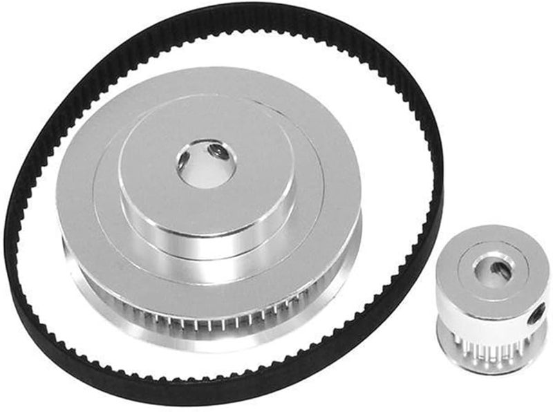 Lfang GT2 Timing Pulley 20T8 60T10 5mm 8mm Reduction 3 1 Belt Width 6mm For 3D Printer Accessories 200mm - Image 4